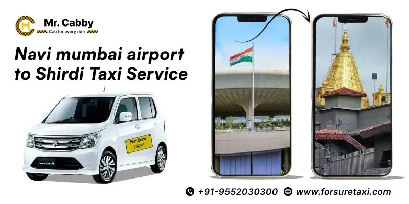  Navi Mumbai Airport to Shirdi Cab Service