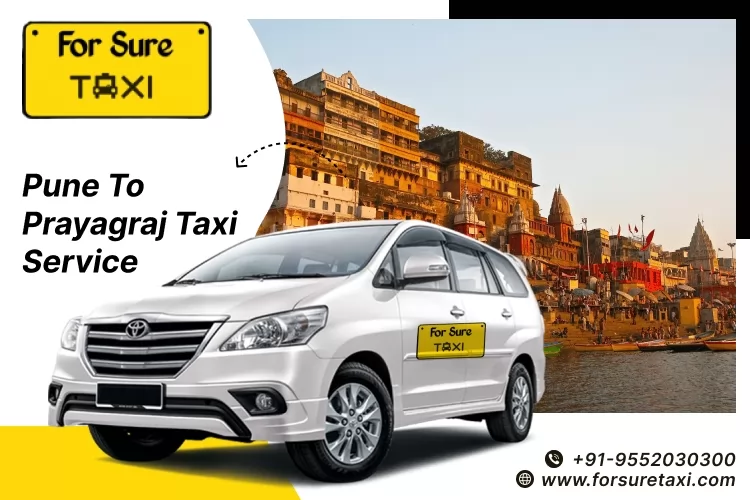 Pune to Prayagraj Taxi Service