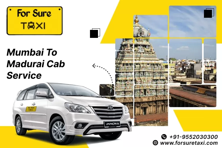 mumbai to madurai taxi service 