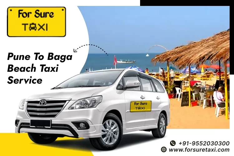 pune to baga beach taxi