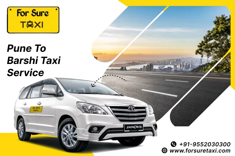 pune to barshi taxi service