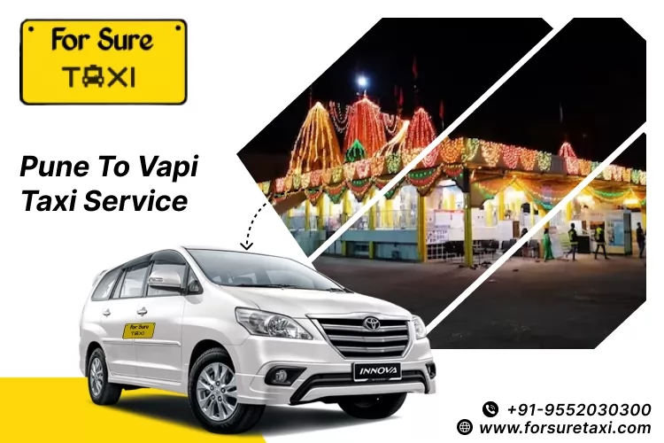 pune to vapi taxi service